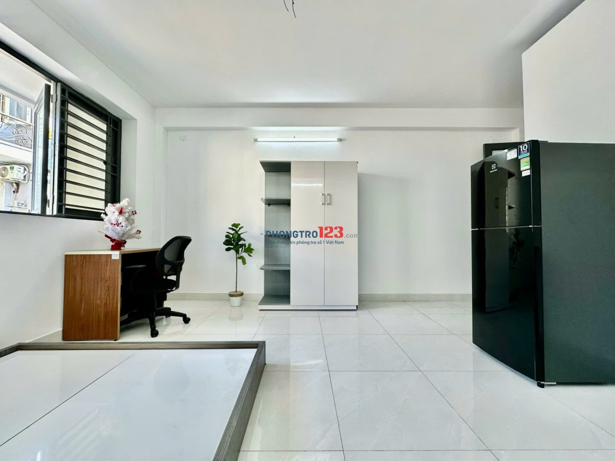 PHÒNG CHO THUÊ CỬA SỔ THOÁNG MÁT – LÊ THÚC HOẠCH, PHÚ THỌ HOÀ, TÂN PHÚ (TRỐNG SẴN) - FULL NỘI THẤT