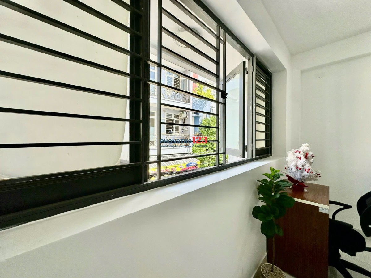 PHÒNG CHO THUÊ CỬA SỔ THOÁNG MÁT – LÊ THÚC HOẠCH, PHÚ THỌ HOÀ, TÂN PHÚ (TRỐNG SẴN) - FULL NỘI THẤT