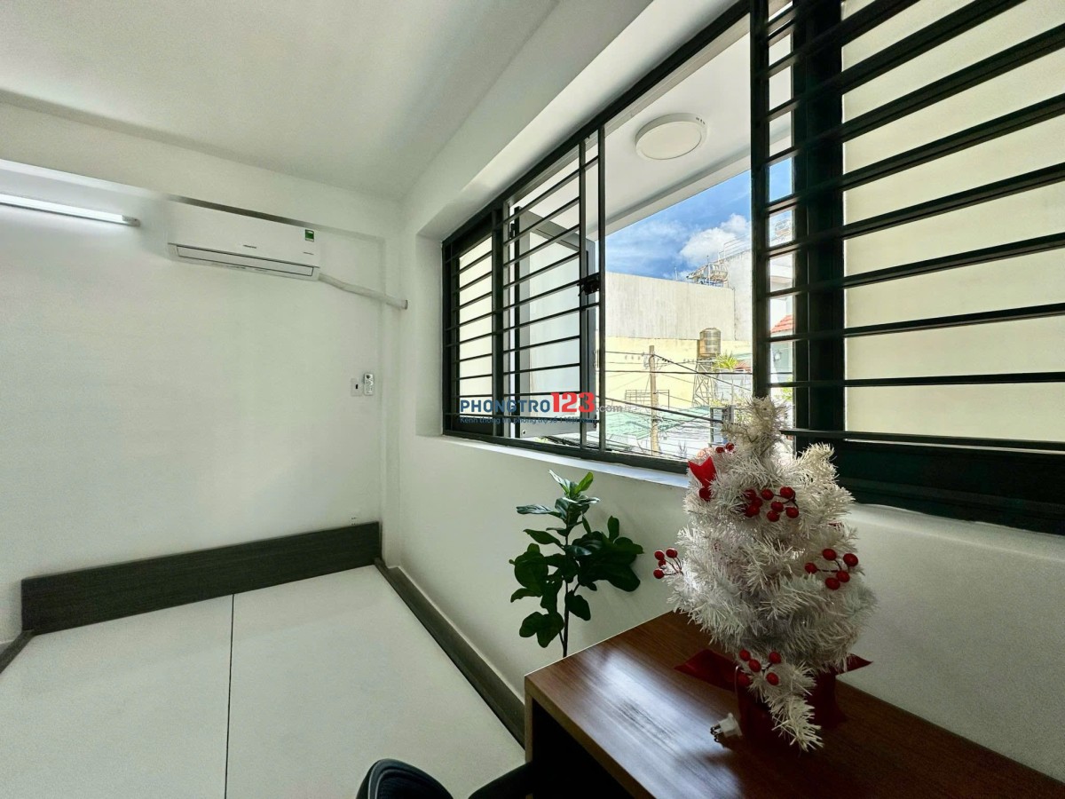 PHÒNG CHO THUÊ CỬA SỔ THOÁNG MÁT – LÊ THÚC HOẠCH, PHÚ THỌ HOÀ, TÂN PHÚ (TRỐNG SẴN) - FULL NỘI THẤT