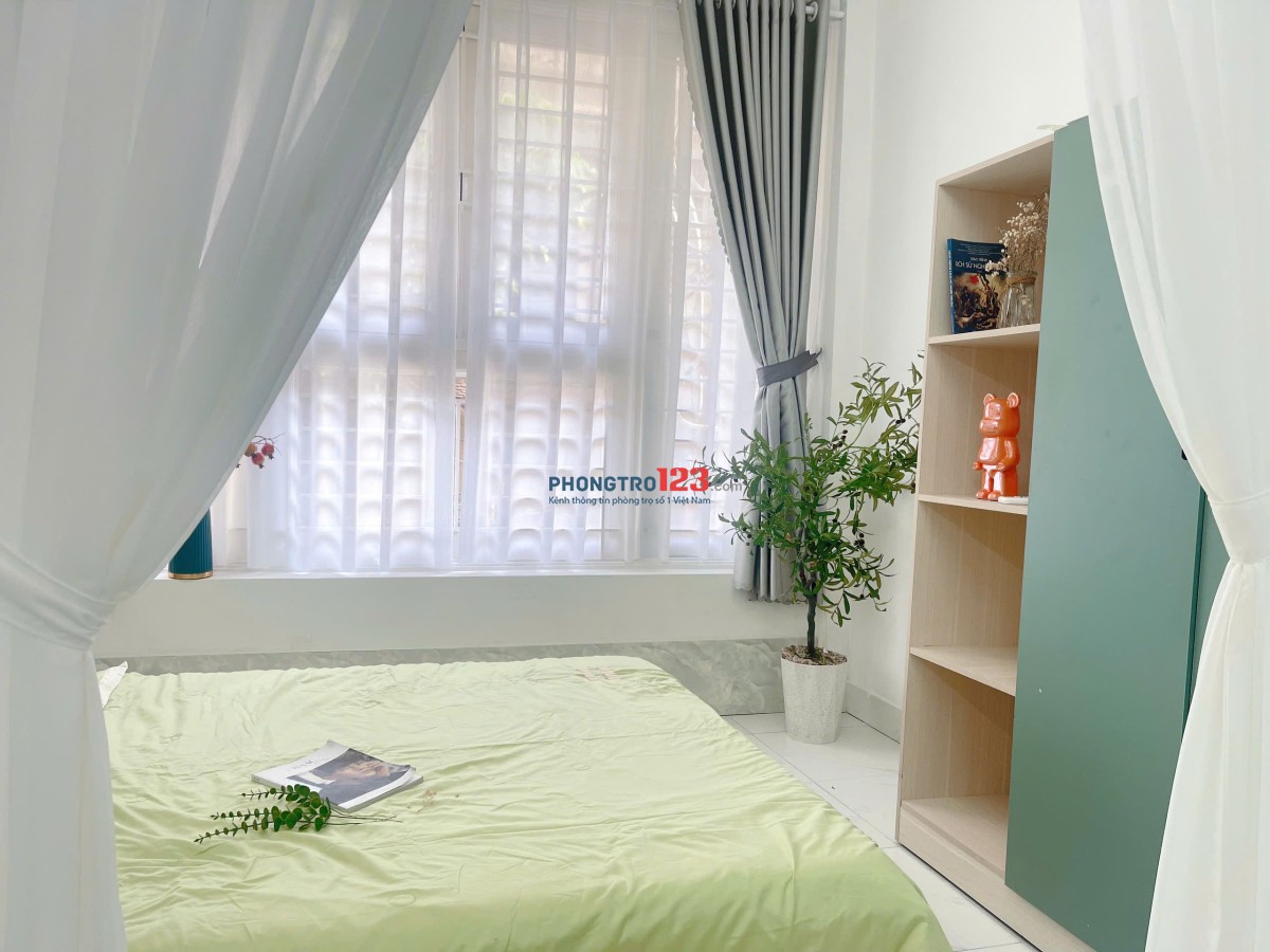 Cho thuê phòng full nt gần thiên đường ăn uống Phan Xích Long giáp Bình Thạnh, Q1 Q3