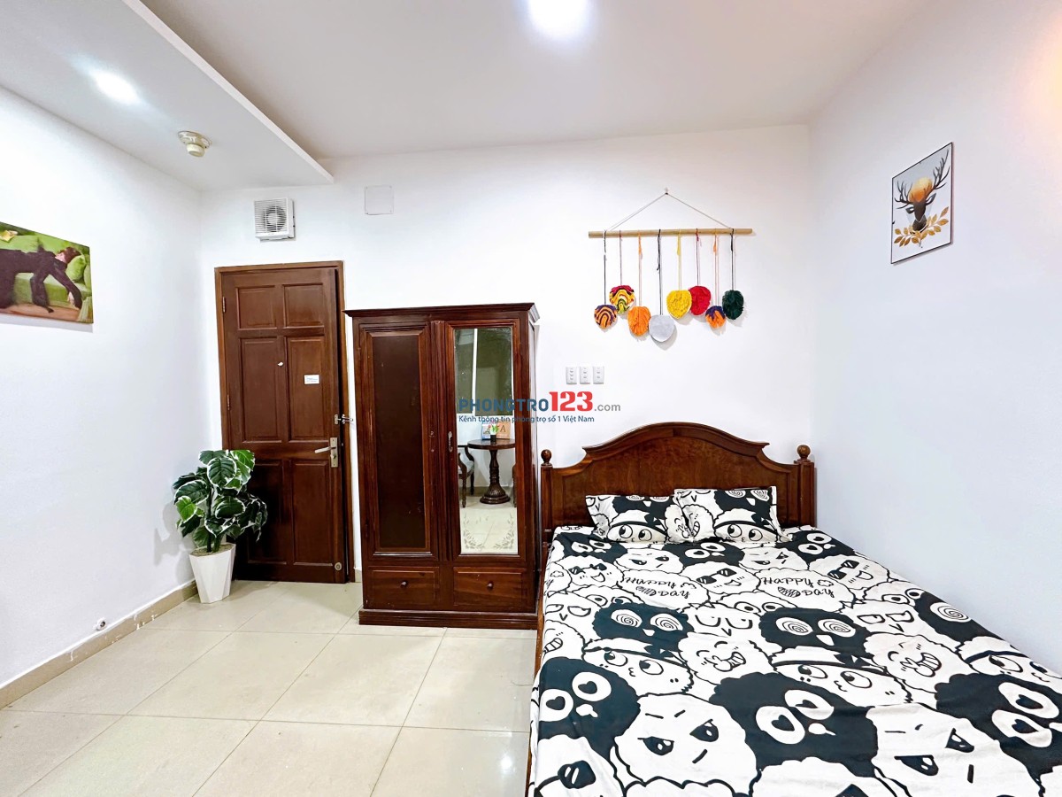 CHO THUÊ PHÒNG GIÁ RẺ CỬA SỔ THOáng GẦN VẠN HẠNH MALL