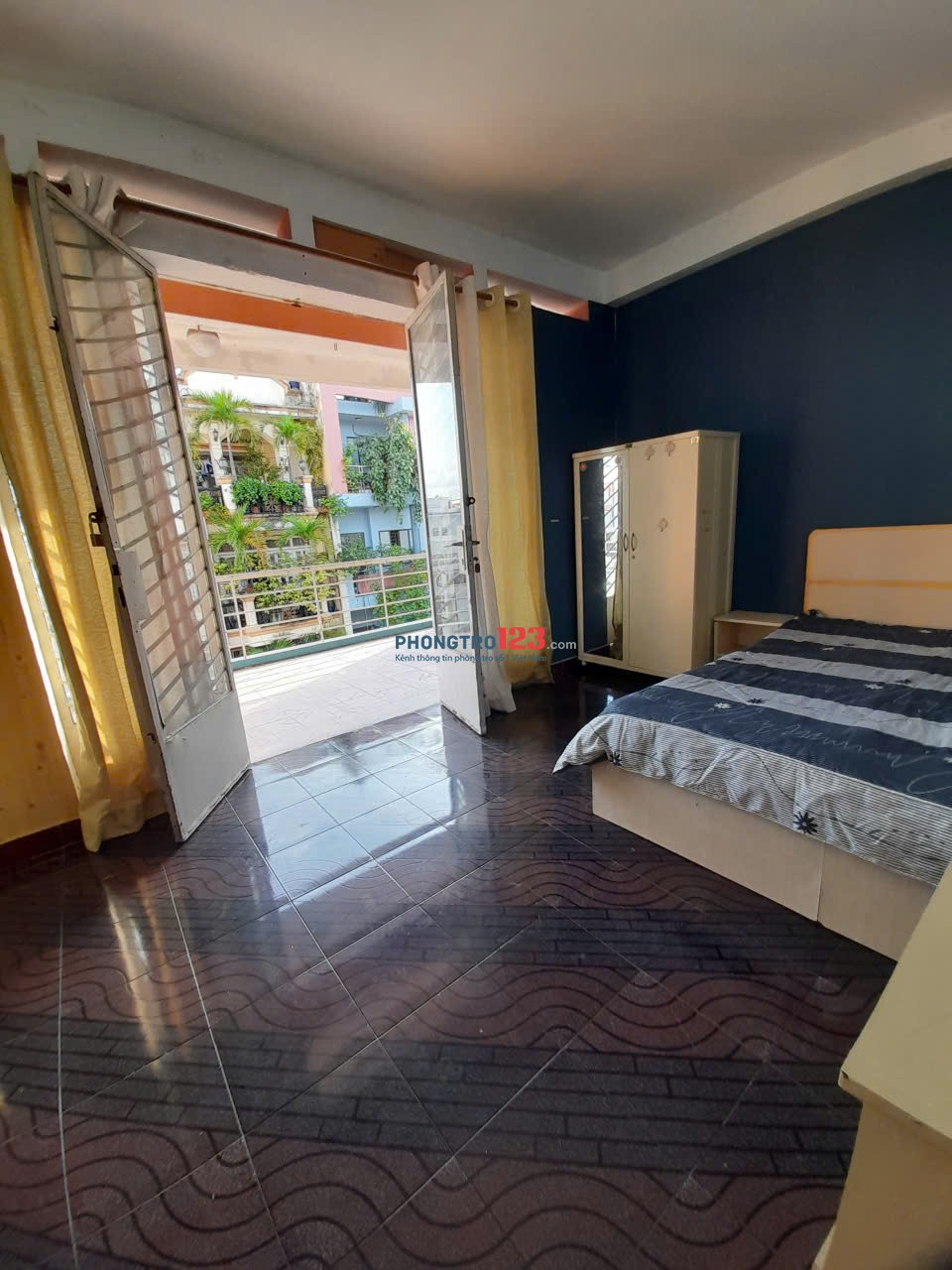 Phòng quận 10 đủ tiện nghi như căn hộ dịch vụ . DT 24m2. thoáng mát. 4 tr/th