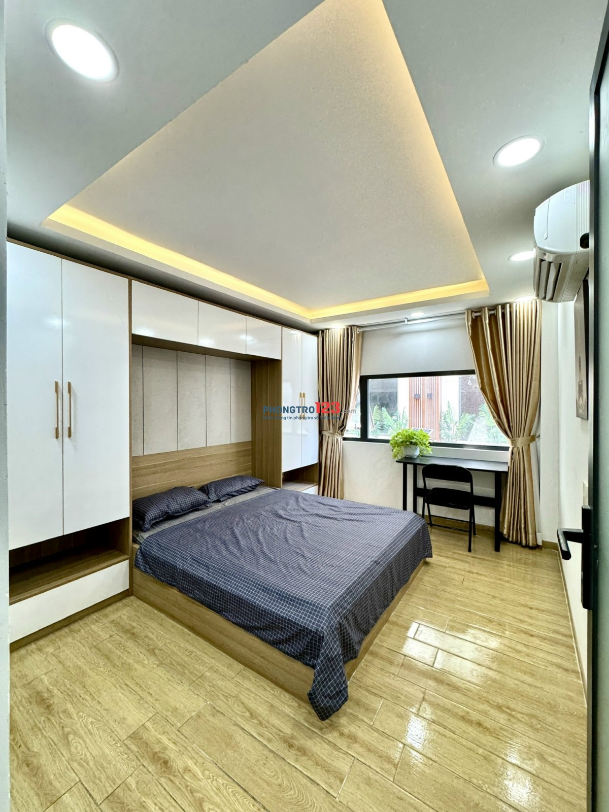 Phòng đang setup chuẩn bị khai trương giá rẻ. Đối diện chợ Hạnh Thông Tây