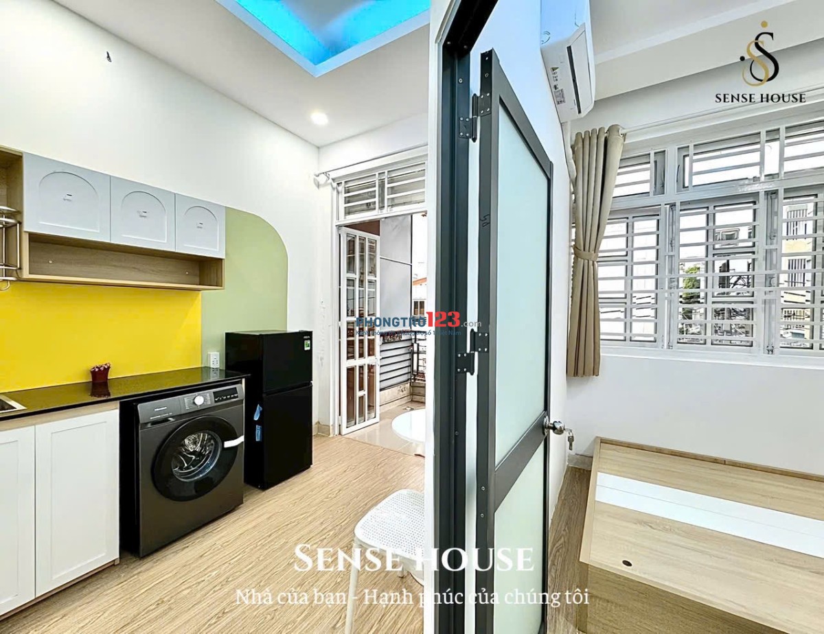 CHO THUÊ CĂN HỘ 1PN FULL NỘI THẤT - GẦN AEON TÂN PHÚ - NẰM TRÊN ĐƯỜNG GÒ DẦU