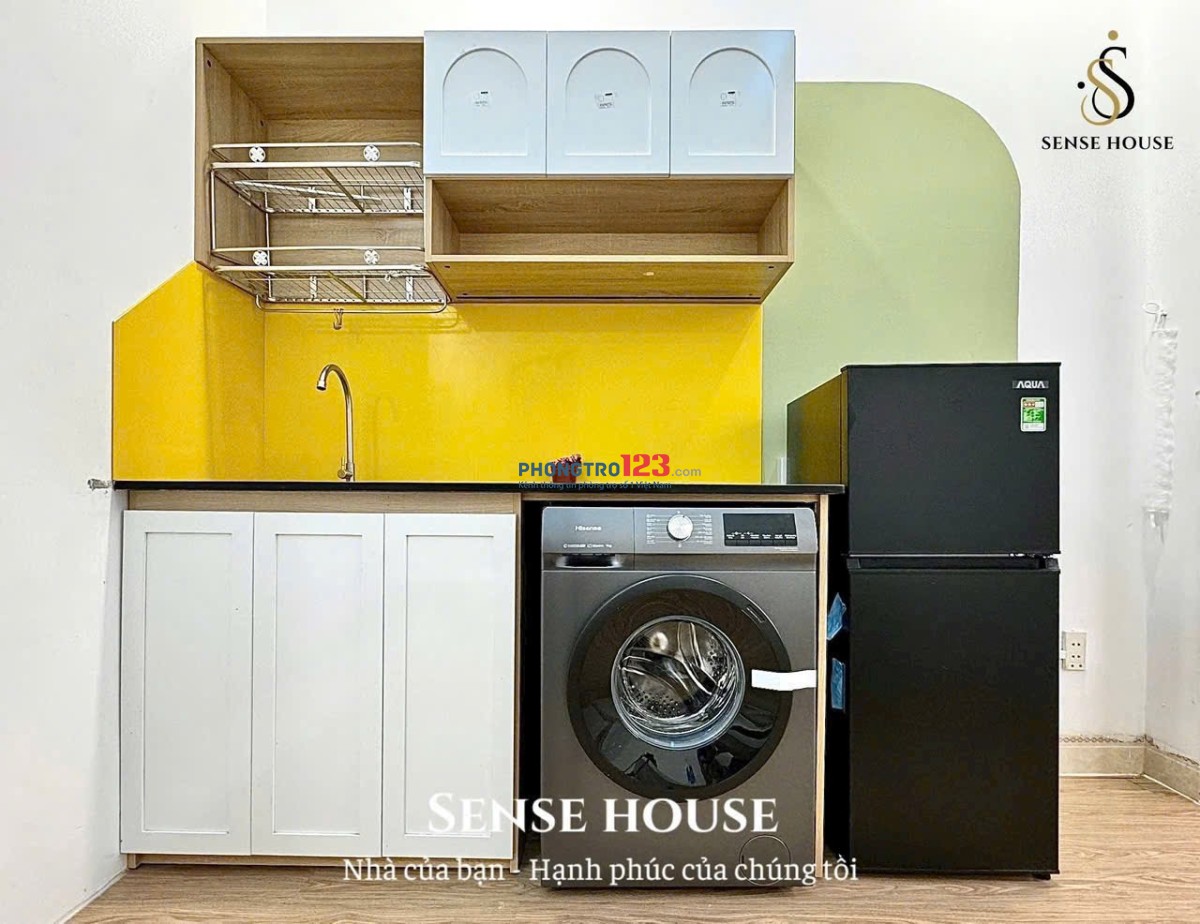 CHO THUÊ CĂN HỘ 1PN FULL NỘI THẤT - GẦN AEON TÂN PHÚ - NẰM TRÊN ĐƯỜNG GÒ DẦU