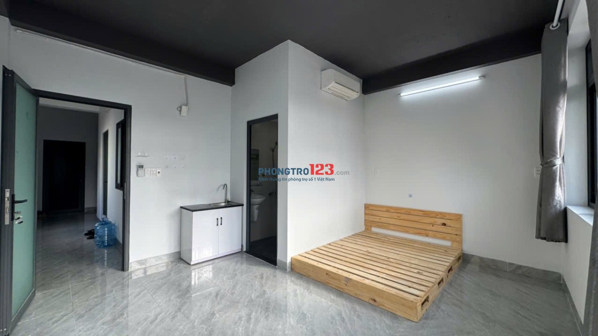 Phòng 4 triệu – ban công, có máy lạnh, cửa sổ – vân tay – Gò Vấp gần ĐH, chợ, tiện lợi