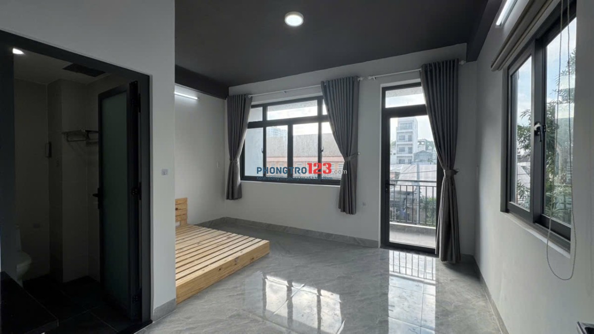 Phòng 4 triệu – ban công, có máy lạnh, cửa sổ – vân tay – Gò Vấp gần ĐH, chợ, tiện lợi
