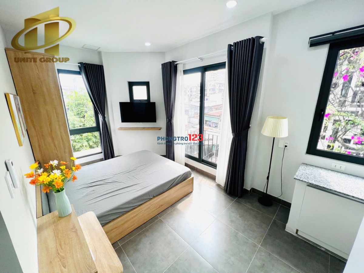 Cho Thuê Phòng Full Nội Thất Lê Văn Duyệt Rộng Thoáng Có Bancon Gần Chợ Bà Chiểu GIÁP QUẬN 1