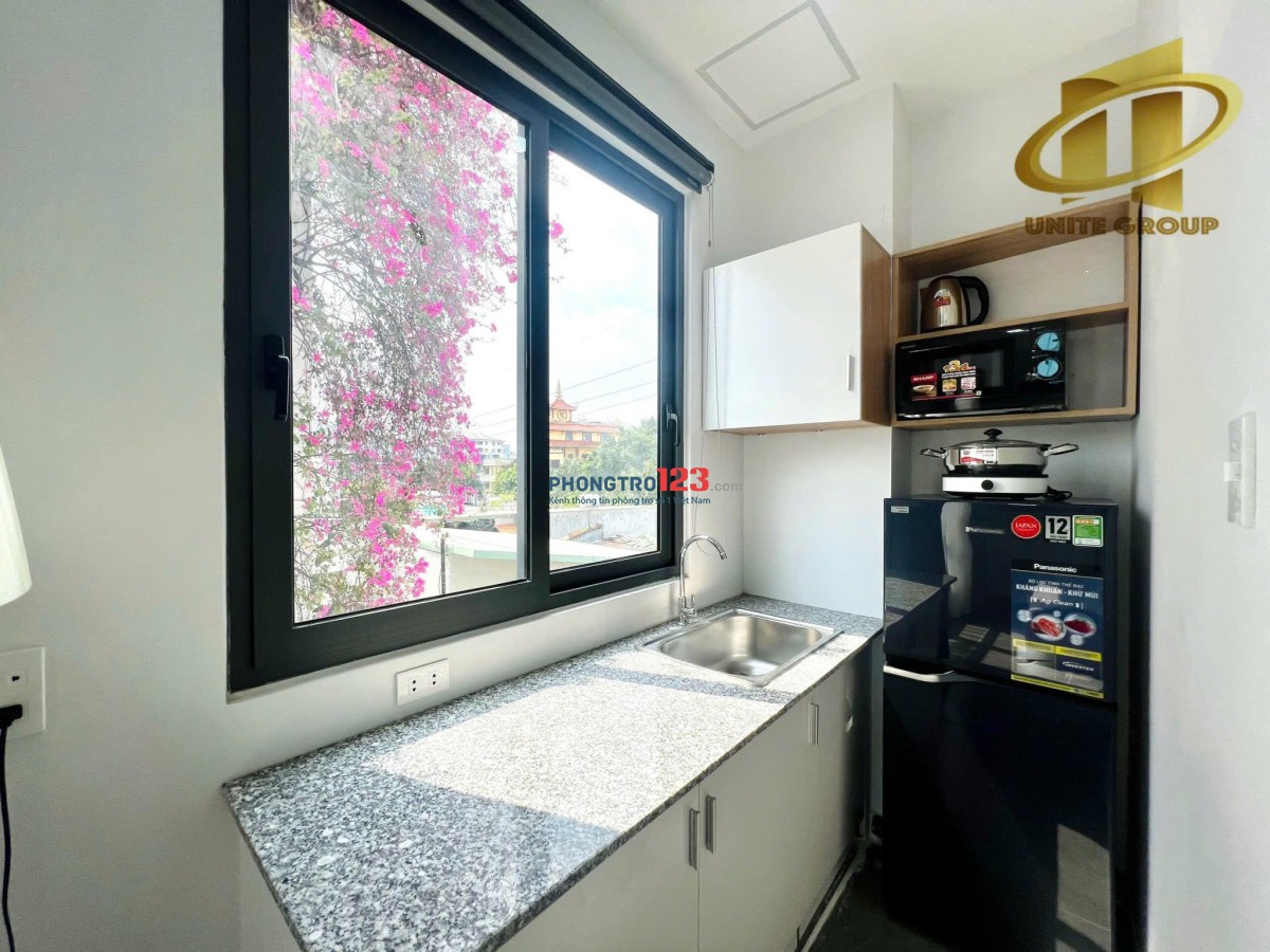 Cho Thuê Phòng Full Nội Thất Lê Văn Duyệt Rộng Thoáng Có Bancon Gần Chợ Bà Chiểu GIÁP QUẬN 1