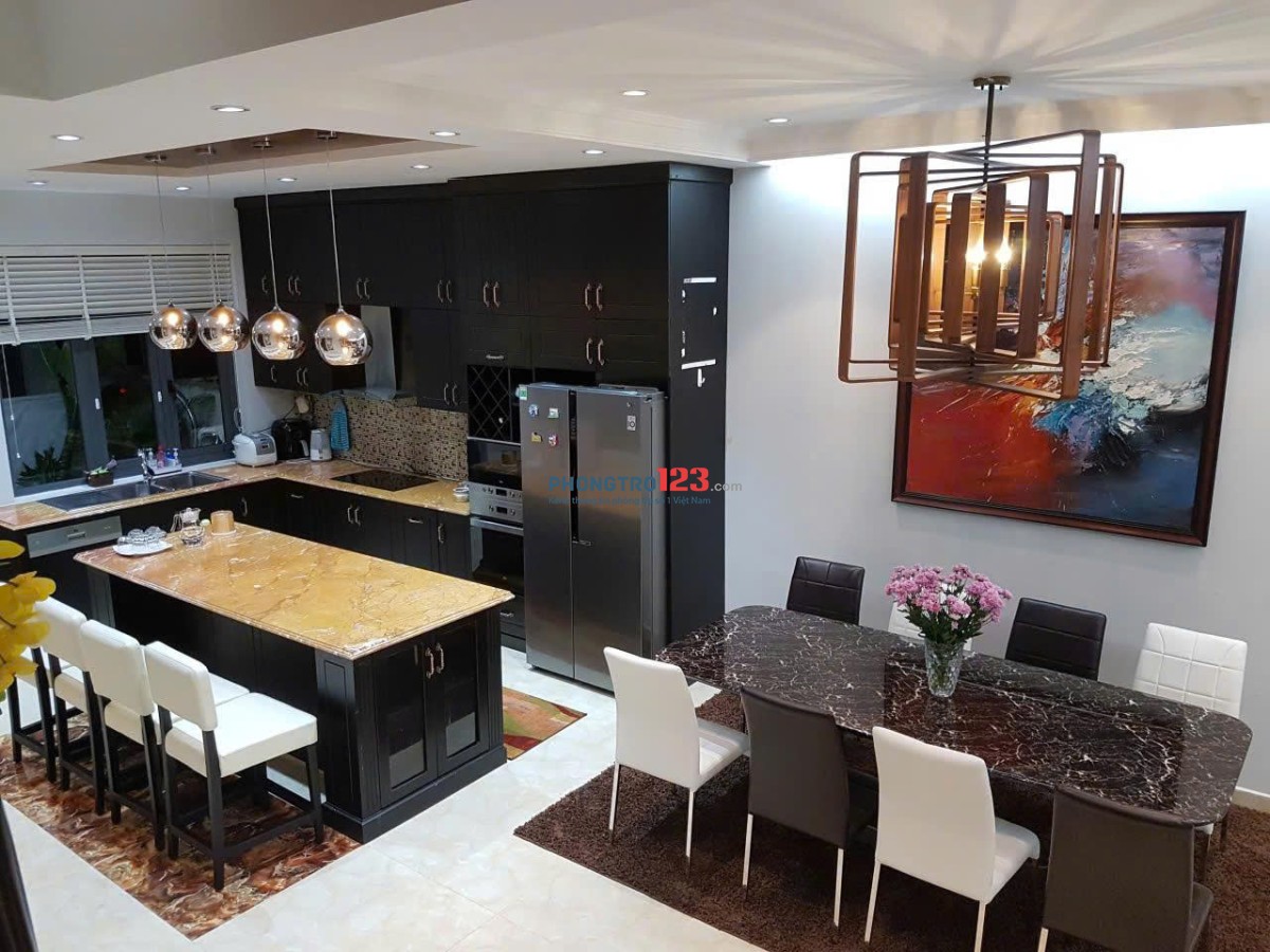 Cho thuê nhà kdc Cát Lái ở được ngay, đường 12 mét 24 mét