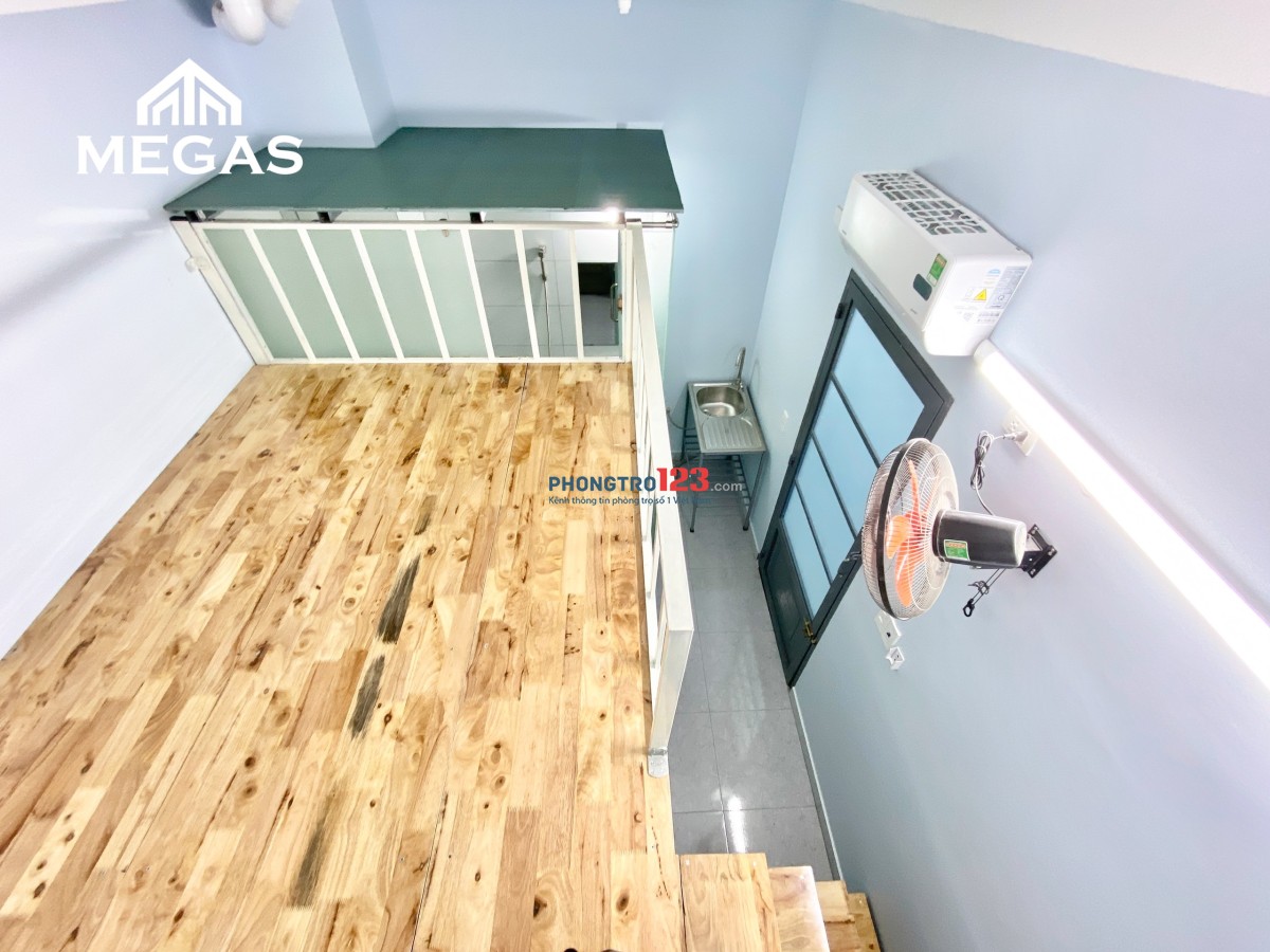 Phòng trọ giá rẻ mới xây, có gác cửa sổ lớn chỉ từ 3Tr5 sát cầu Rạch Ông, Dương Bá Trạc