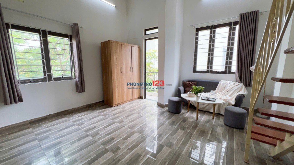 Cho thuê 1N1K ngõ 111 triều khúc hoặc oto đi 286 Nguyễn Xiển, Full đồ, khép kín, ban công cửa sổ