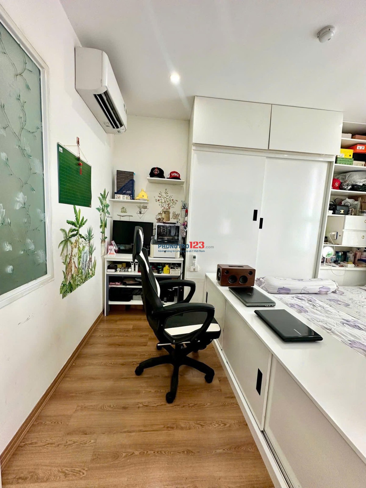 C/C Phúc Yên, 10tr/th 90m2, 2PN, 2WC, Nội thất mới, Phan Huy Ích, TB