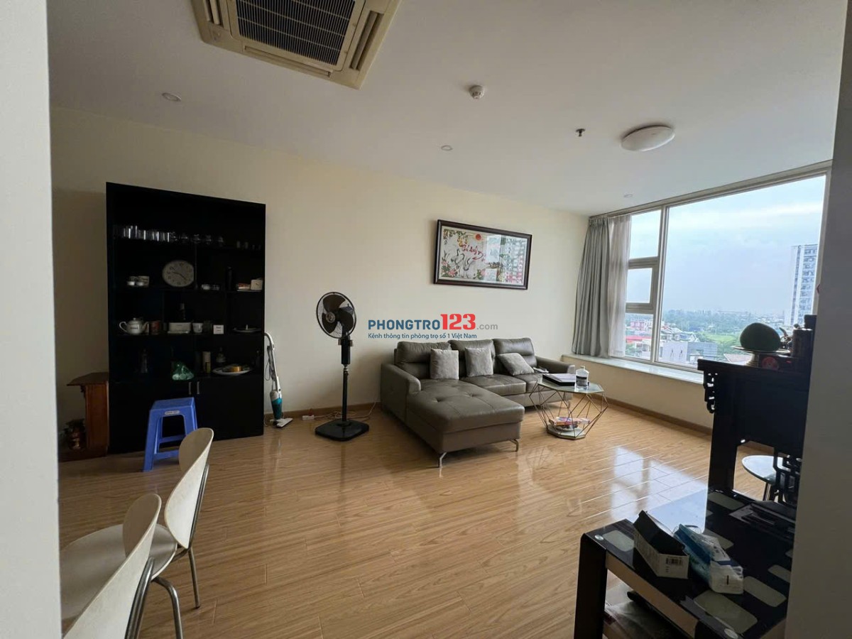 Chung cư Phúc Yên, Phan Huy Ích, TB: 2p ngủ, 2wc, full nt, 9tr/th