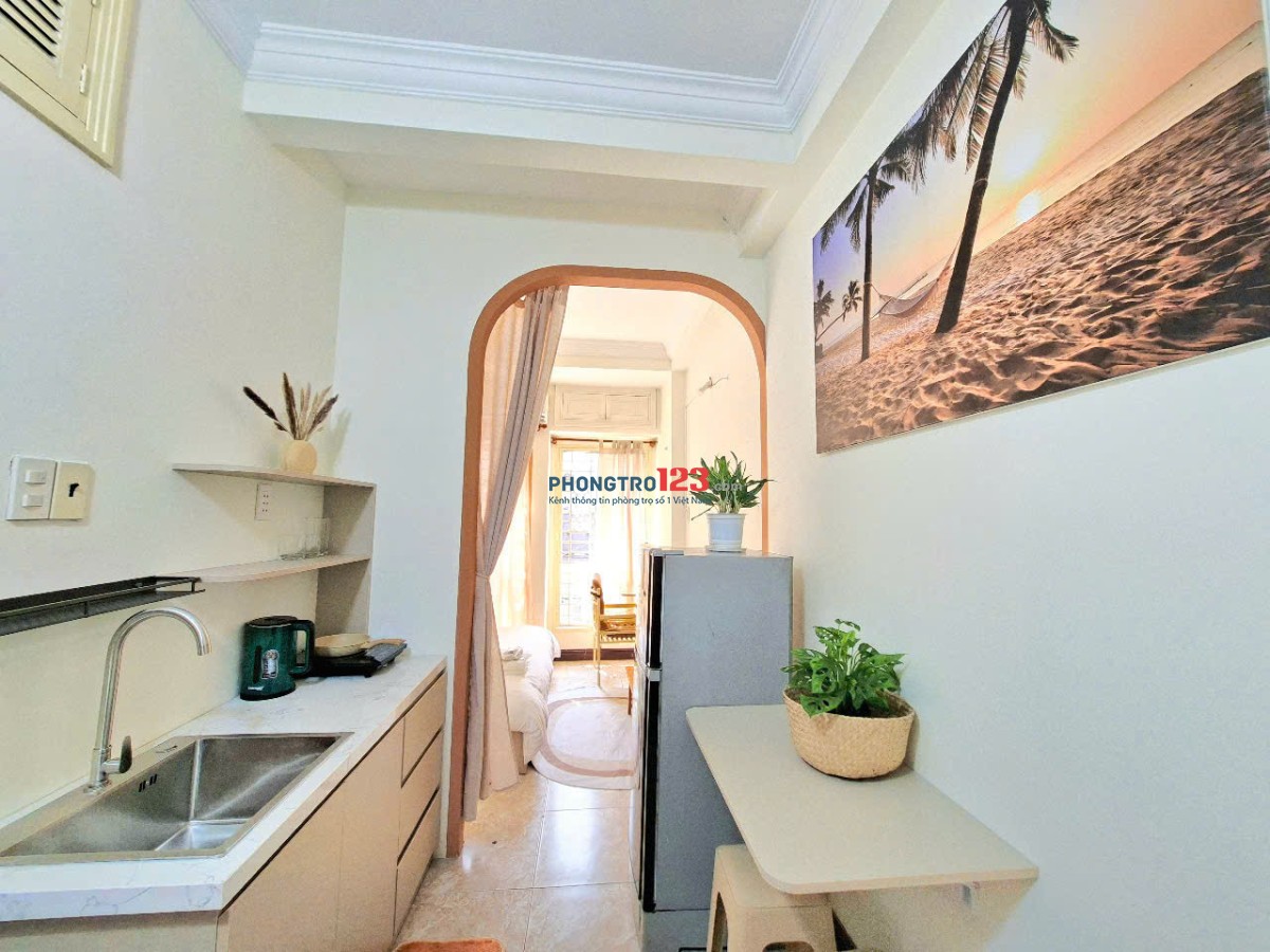 CĂN HỘ DỊCH VỤ GIÁ RẺ TIỆN NGHI - TRẦN HƯNG ĐẠO QUẬN 1- FULL NỘI THẤT 6.7TR.