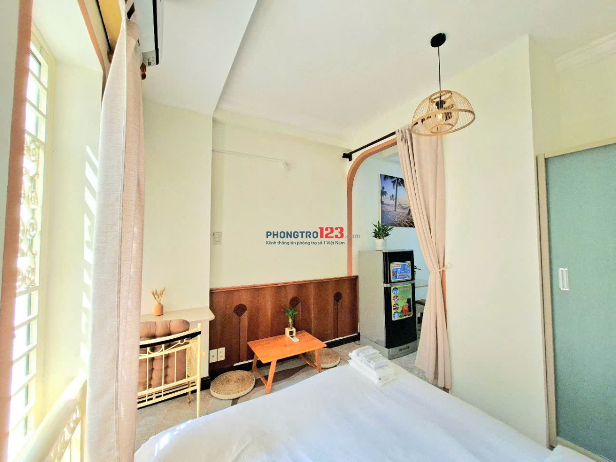 CĂN HỘ DỊCH VỤ GIÁ RẺ TIỆN NGHI - TRẦN HƯNG ĐẠO QUẬN 1- FULL NỘI THẤT 6.7TR.
