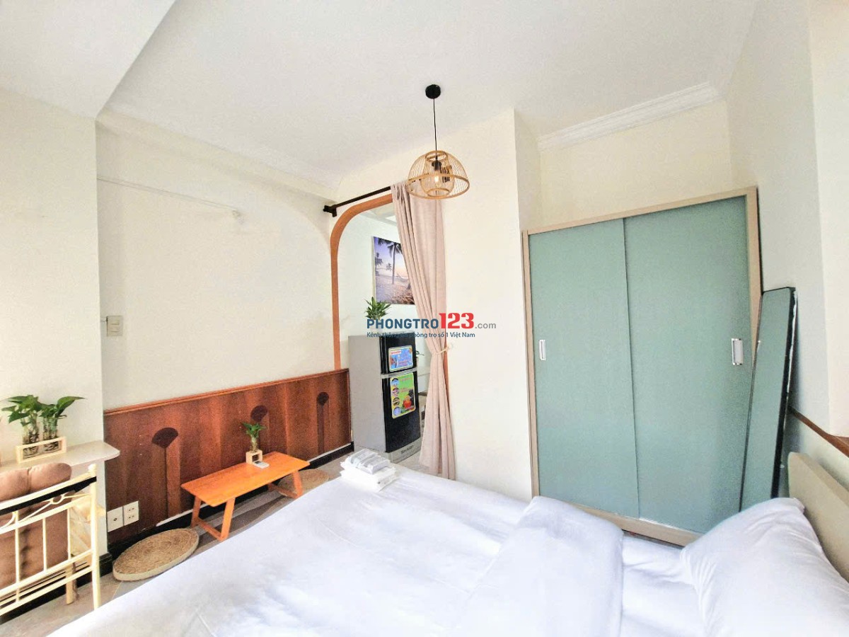 CĂN HỘ DỊCH VỤ GIÁ RẺ TIỆN NGHI - TRẦN HƯNG ĐẠO QUẬN 1- FULL NỘI THẤT 6.7TR.