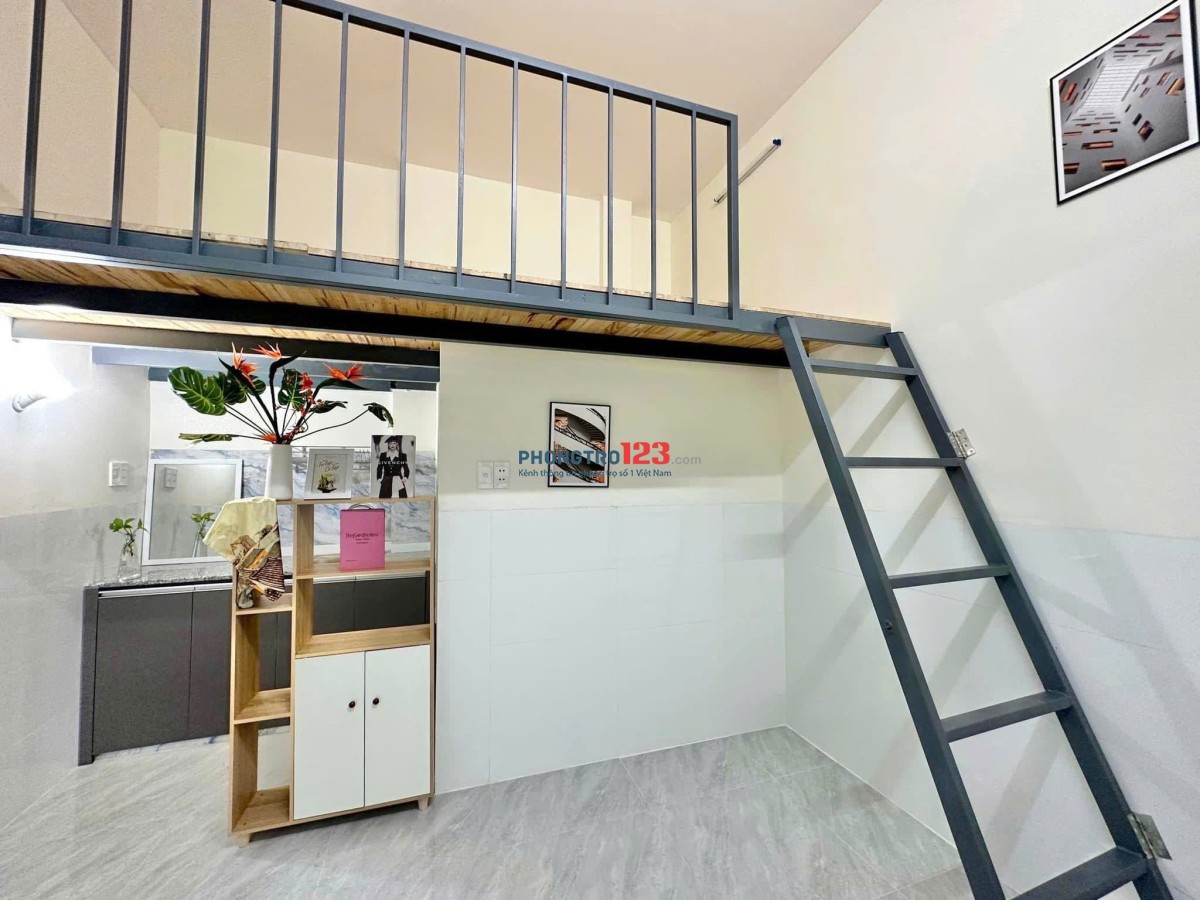 Phòng mới xây thoáng đẹp tại 566/41 Nguyễn Thái Sơn p5 Gò Vấp gần Đại Học Văn Lang cs3