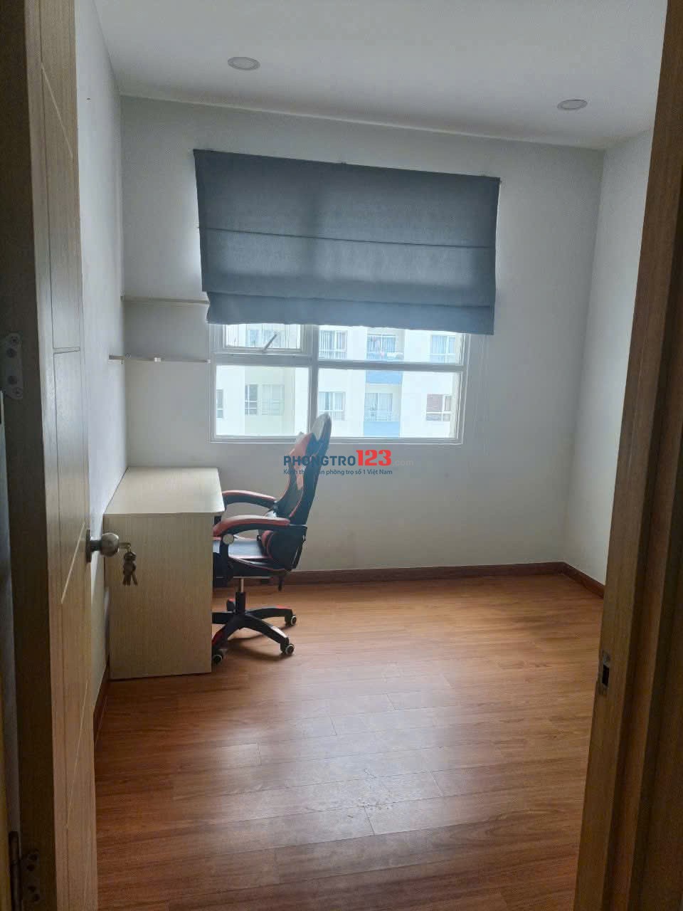 Chung cư Tân Sơn, P14, GV: 87m2, 2p ngủ, 2wc, full NT, 9tr/th