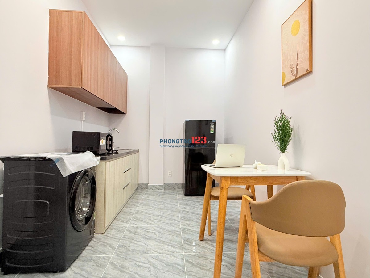 1PN TÁCH BẾP ĐẦY ĐỦ NỘI THẤT- ĐOÀN VĂN BƠ QUẬN 4