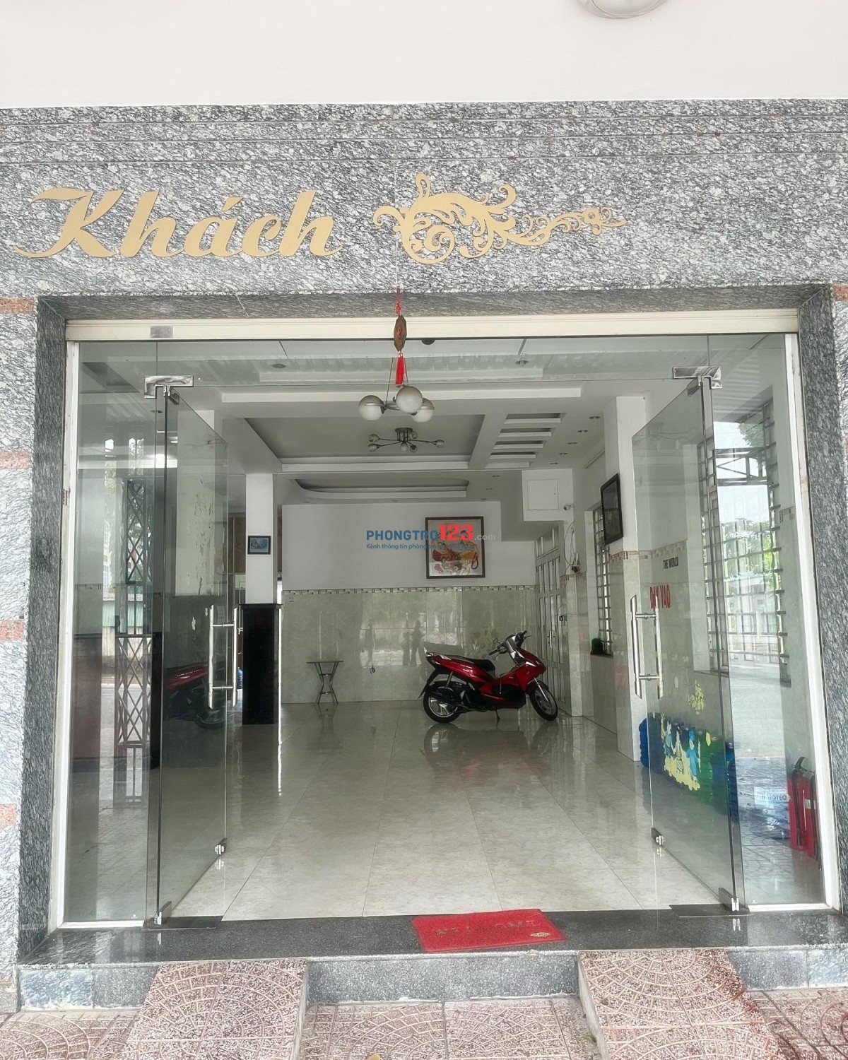 Phòng nhà nghỉ cho thuê tháng kèm dịch vụ cho thuê xe máy tại khu công nghiệp Phú Mỹ 1-2-3, BRVT