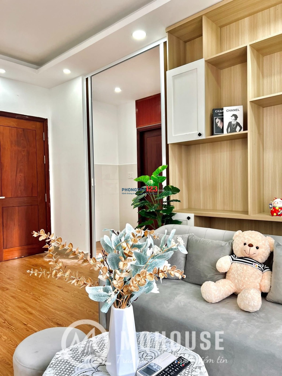 Cho thuê căn hộ khai trương mới 100% 1PN -1PK siêu rộng, thoáng – Ngay khu sân bay