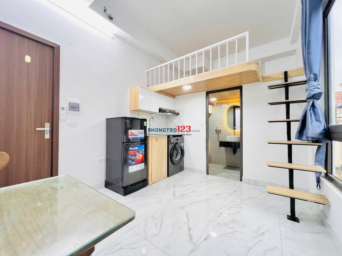 CĂN HỘ GÁC CAO TÂN PHÚ - MÁY GIẶT RIÊNG - CHỈ TÍNH ĐIỆN NƯỚC CÒN LẠI FREE