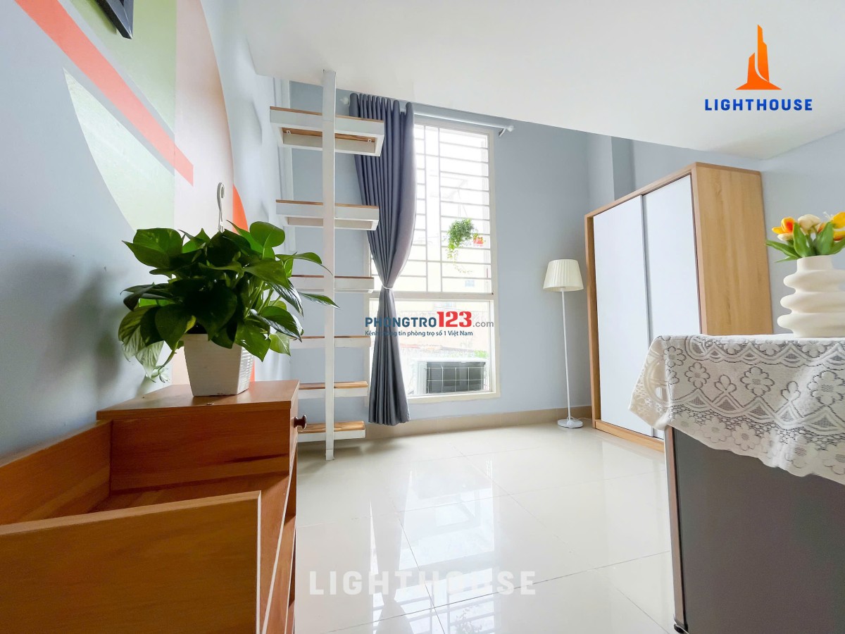 PHÒNG GÁC LỬNG – GẦN VLU, TRUNG TÂM BÌNH THẠNH – FULL TIỆN NGHI