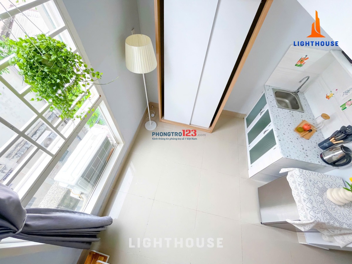 PHÒNG GÁC LỬNG – GẦN VLU, TRUNG TÂM BÌNH THẠNH – FULL TIỆN NGHI