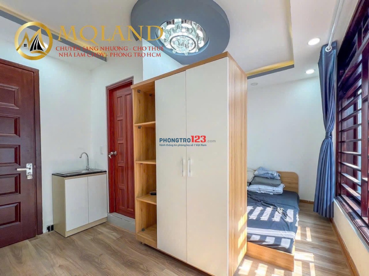 CHO THUÊ PHÒNG TRỌ FULL NỘI THẤT RỘNG RÃI THOÁNG MÁT ĐỊNH BỘ LĨNH BÌNH THẠNH