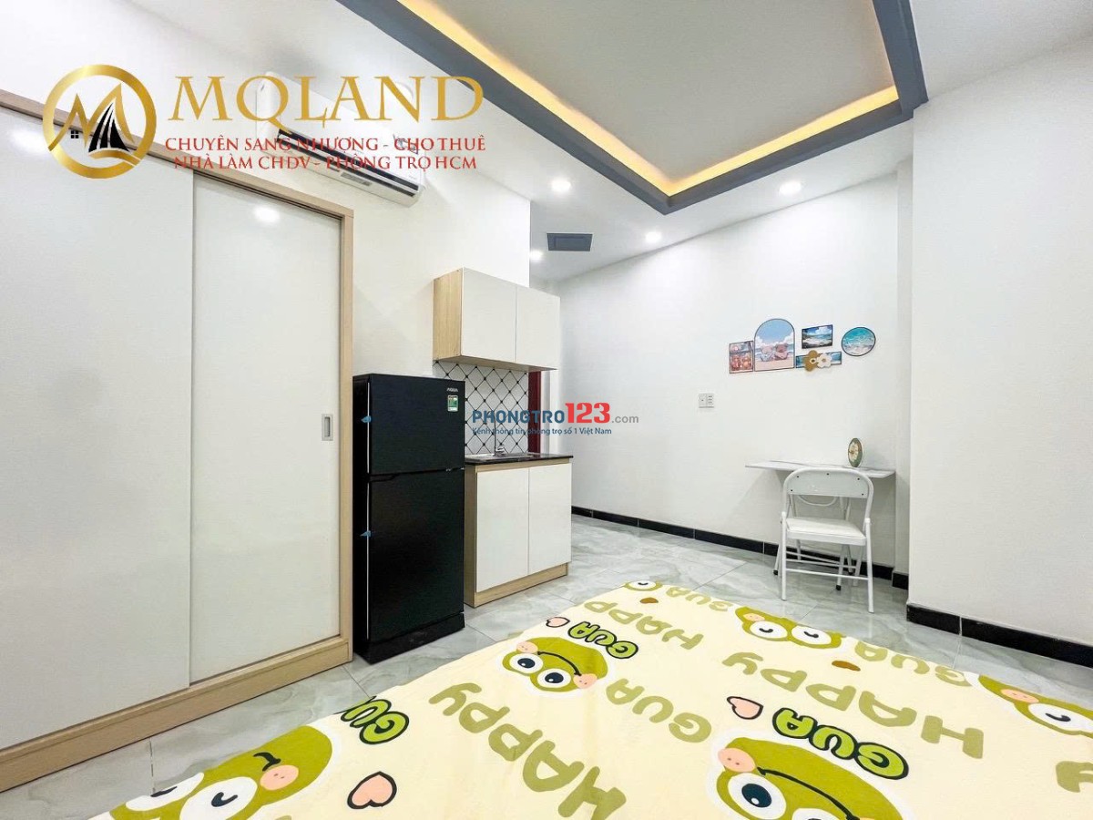 CHO THUÊ PHÒNG TRỌ FULL NỘI THẤT RỘNG RÃI THOÁNG MÁT ĐỊNH BỘ LĨNH BÌNH THẠNH