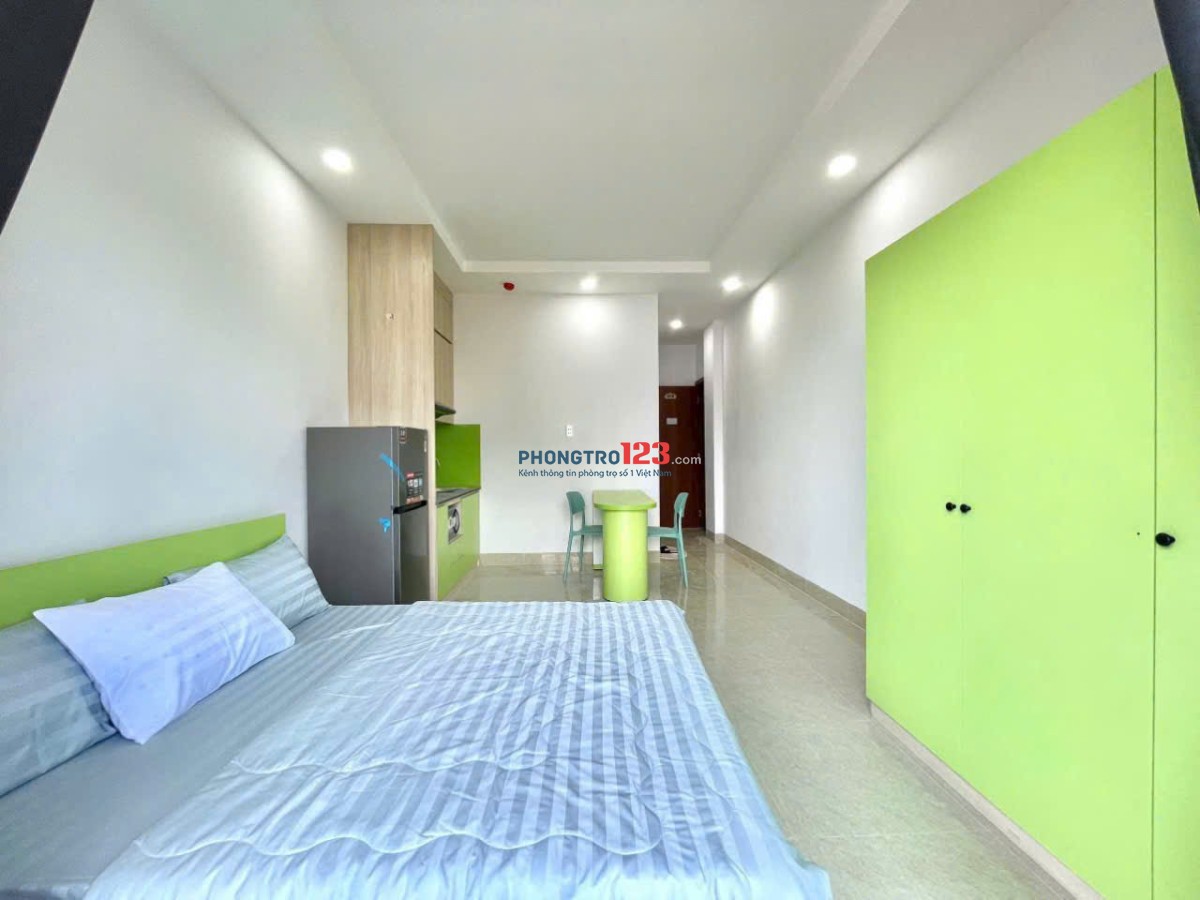 CHO THUÊ PHÒNG BAN CÔNG FULL NỘI THẤT THANG MÁY GIÁ RẺ CHU VĂN AN BÌNH THẠNH