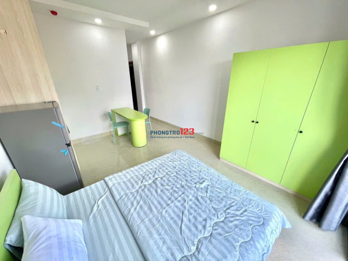 CHO THUÊ PHÒNG BAN CÔNG FULL NỘI THẤT THANG MÁY GIÁ RẺ CHU VĂN AN BÌNH THẠNH