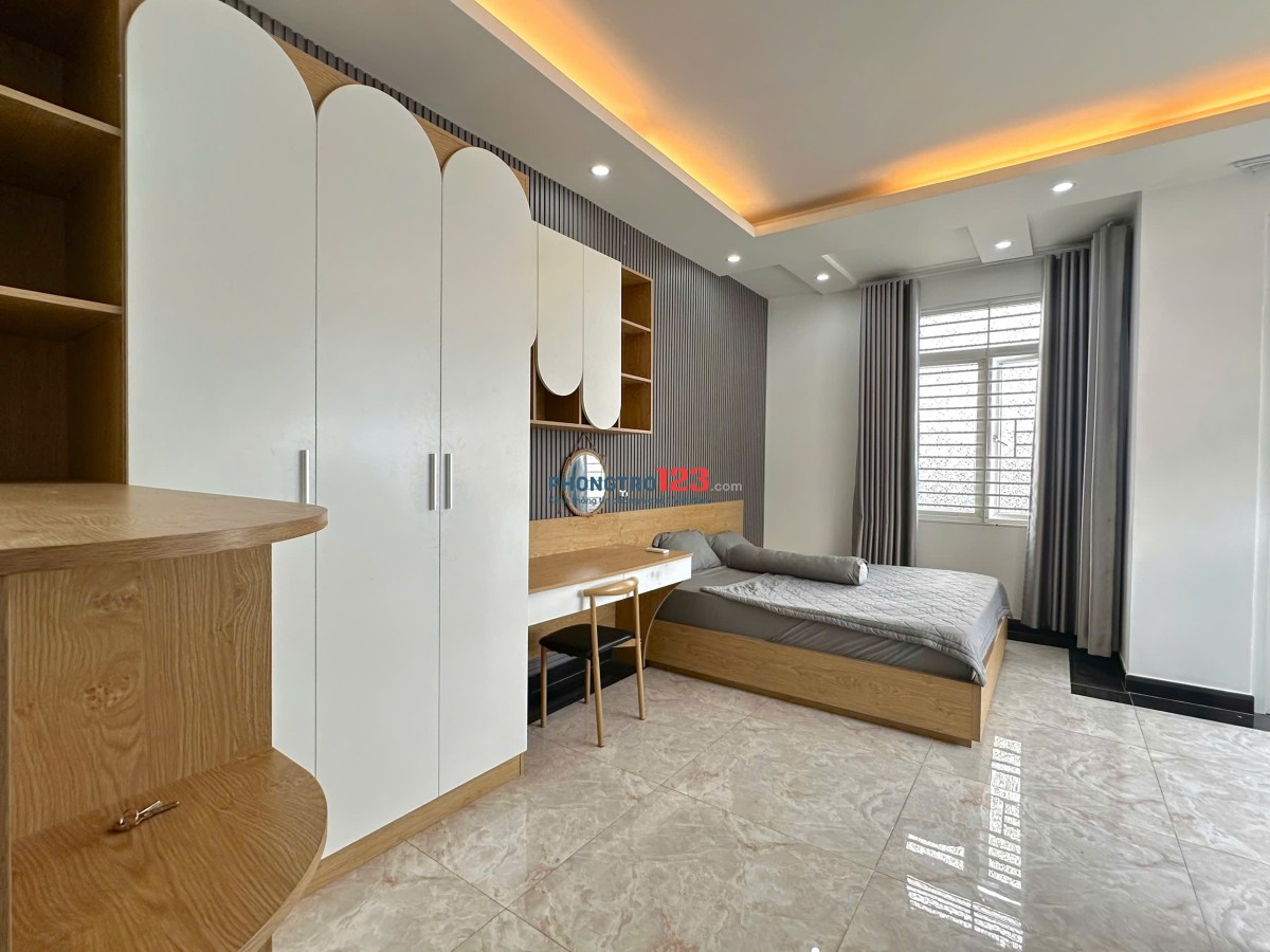 CĂN HỘ STUDIO BAN CÔNG RIÊNG FULL NỘI THẤT NGAY CÔNG VIÊN LÊ THỊ RIÊNG – TÂN BÌNH