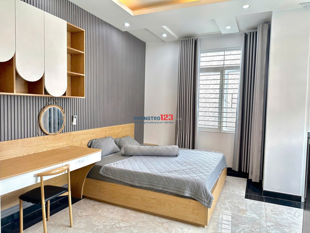 CĂN HỘ STUDIO BAN CÔNG RIÊNG FULL NỘI THẤT NGAY CÔNG VIÊN LÊ THỊ RIÊNG – TÂN BÌNH