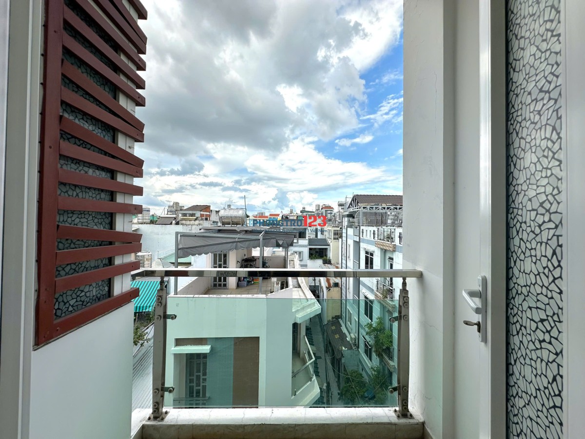 CĂN HỘ STUDIO BAN CÔNG RIÊNG FULL NỘI THẤT NGAY CÔNG VIÊN LÊ THỊ RIÊNG – TÂN BÌNH