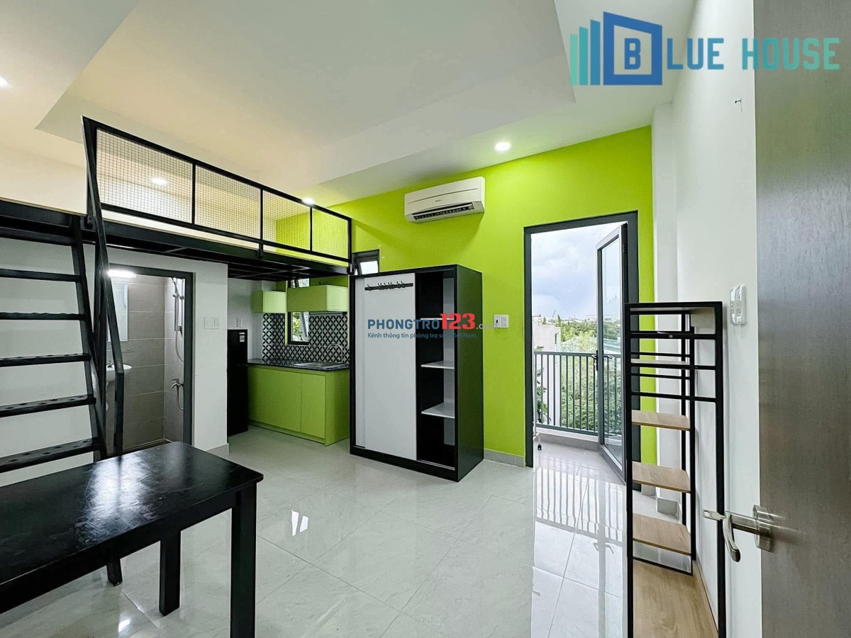 CHO THUÊ PHÒNG DUPLEX NGAY ĐẠI HỌC CÔNG THƯƠNG, AEON TÂN PHÚ, CÓ BAN CÔNG RIÊNG.