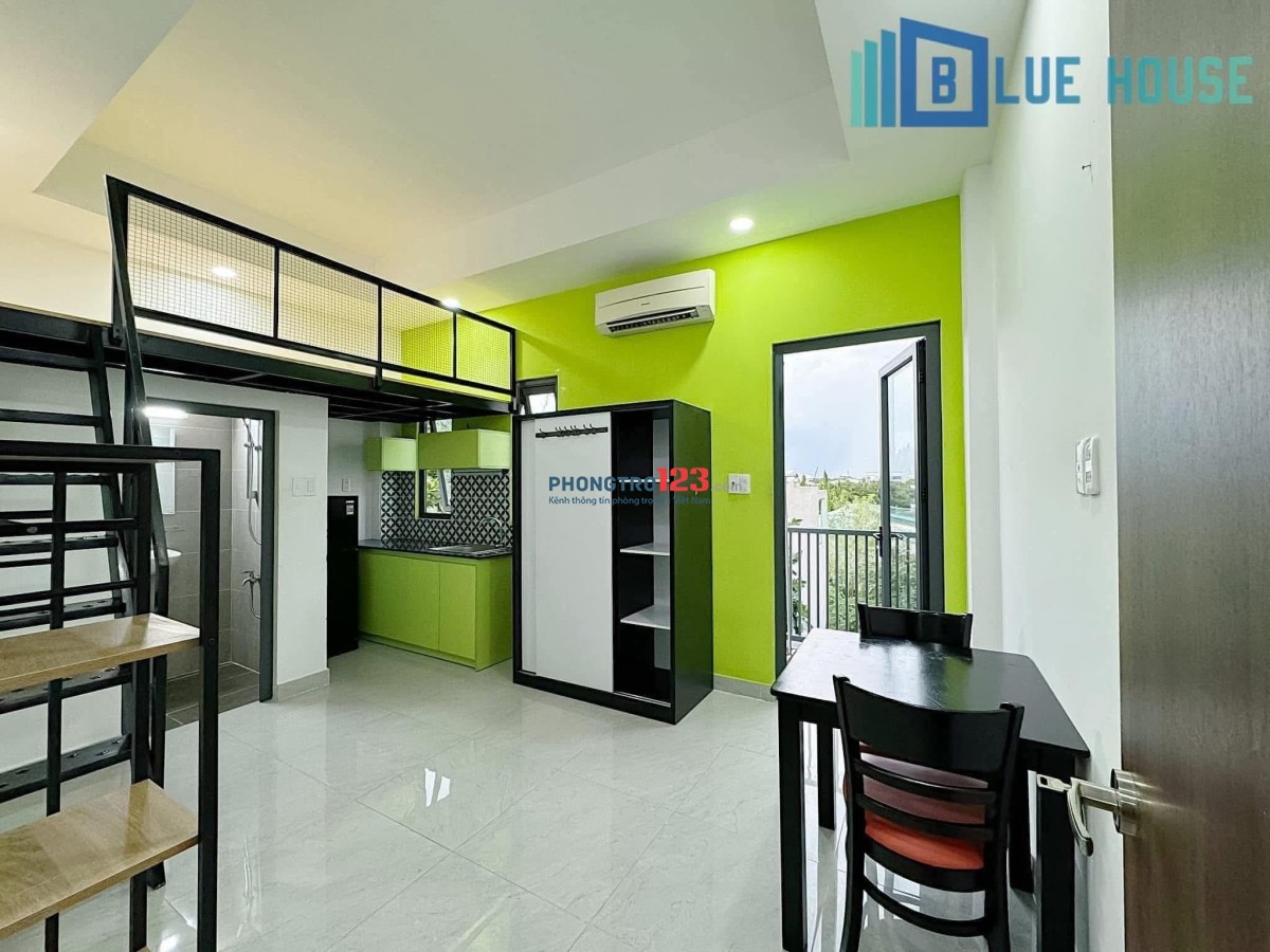 CHO THUÊ PHÒNG DUPLEX NGAY ĐẠI HỌC CÔNG THƯƠNG, AEON TÂN PHÚ, CÓ BAN CÔNG RIÊNG.