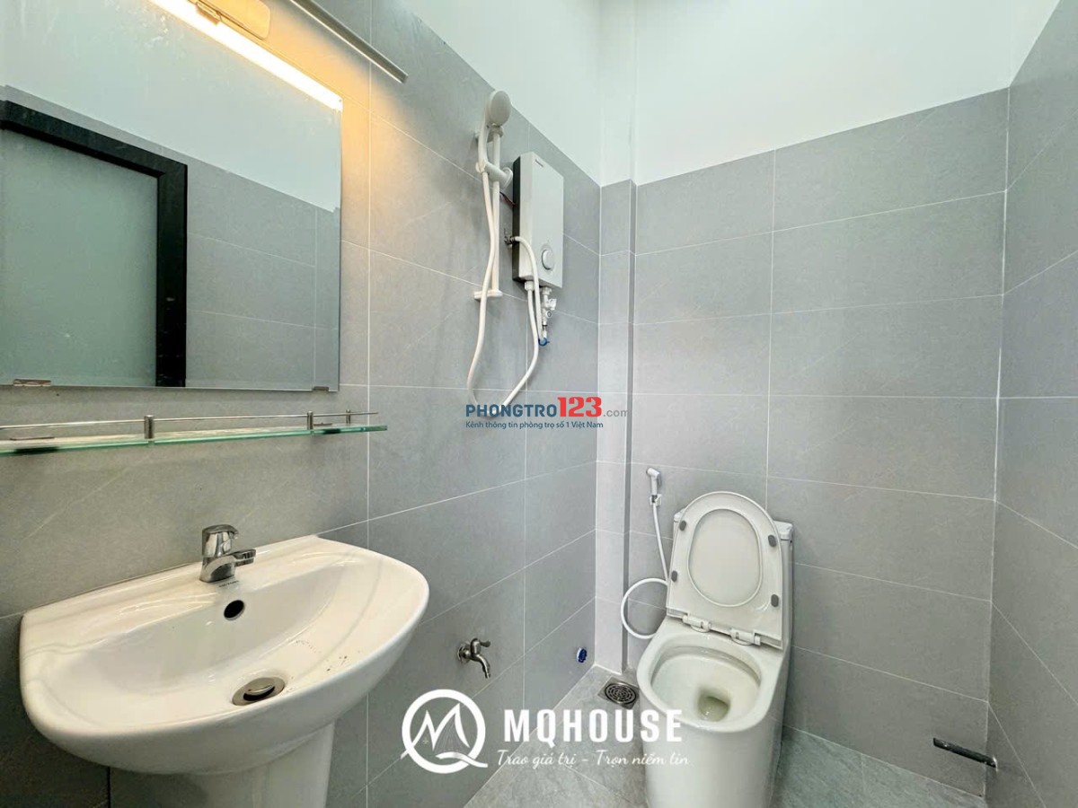 Cho Thuê Căn Hộ 1 Phòng Ngủ Siêu Rộng – Ban Công Thoáng, Full Nội Thất, Máy Giặt Riêng – Gần Hồ Kỳ H