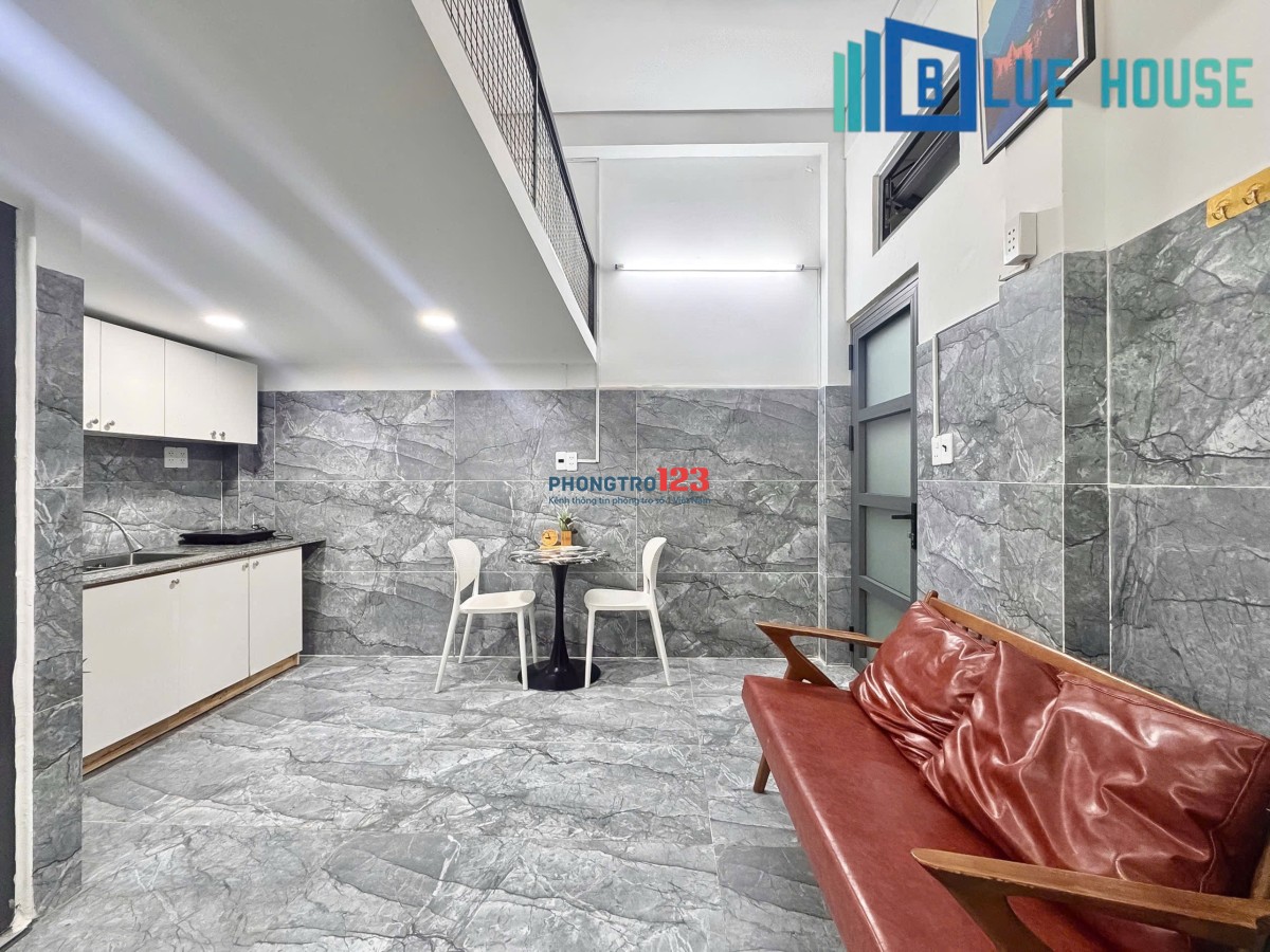 CHO THUÊ PHÒNG GÁC CAO RỘNG FULL NỘI THẤT TÂN PHÚ