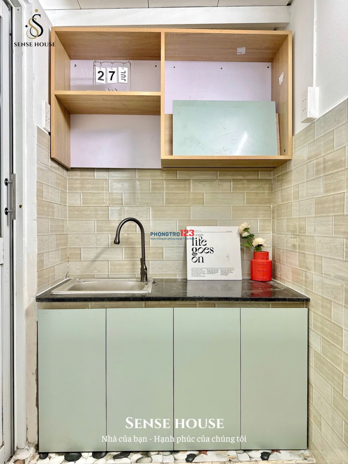 CHO THUÊ DUPLEX CỬA SỔ – FULL NỘI THẤTKHUÔNG VIỆT, TÂN PHÚ