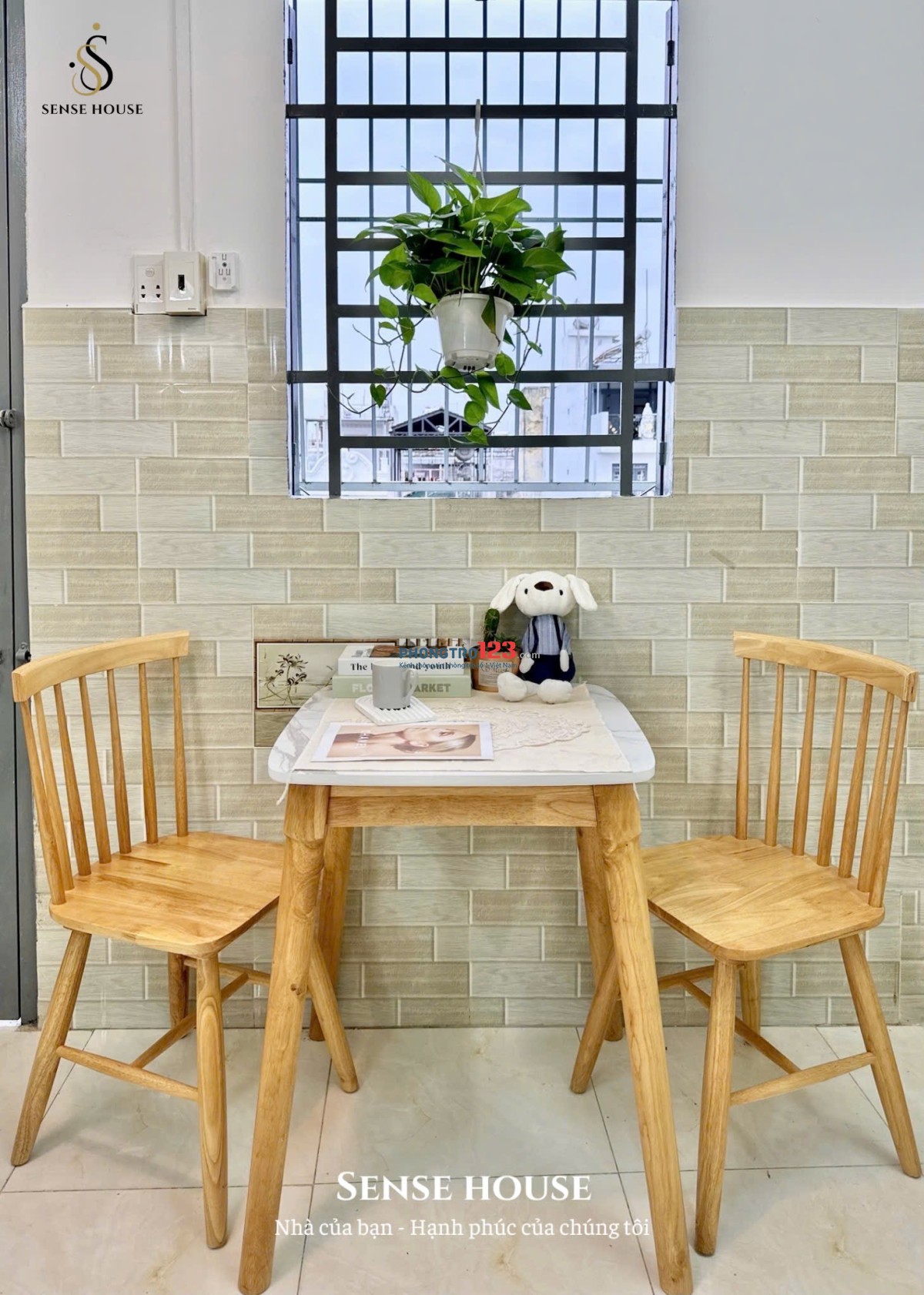 CHO THUÊ DUPLEX CỬA SỔ – FULL NỘI THẤTKHUÔNG VIỆT, TÂN PHÚ