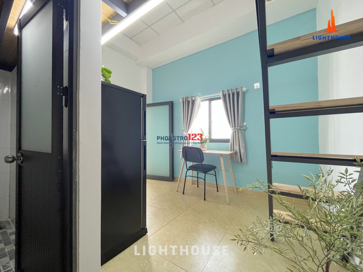 PHÒNG GÁC LỬNG FULL NỘI THẤT NGAY QUANG TRUNG, GÒ VẤP