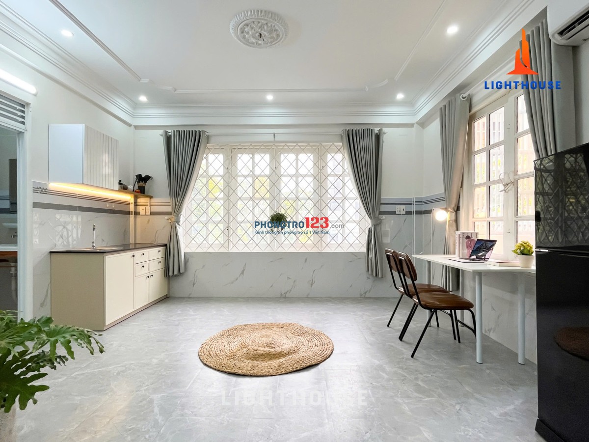 CĂN HỘ 1PN FULL NỘI THẤT HIỆN ĐẠI NGAY PHẠM VĂN ĐỒNG