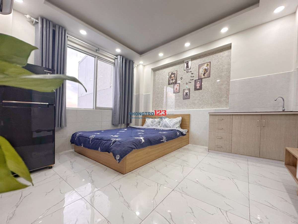 Giảm 500/tháng Studio 3tr3, 4tr3, 4tr4 Mới FULL Nội Thất
