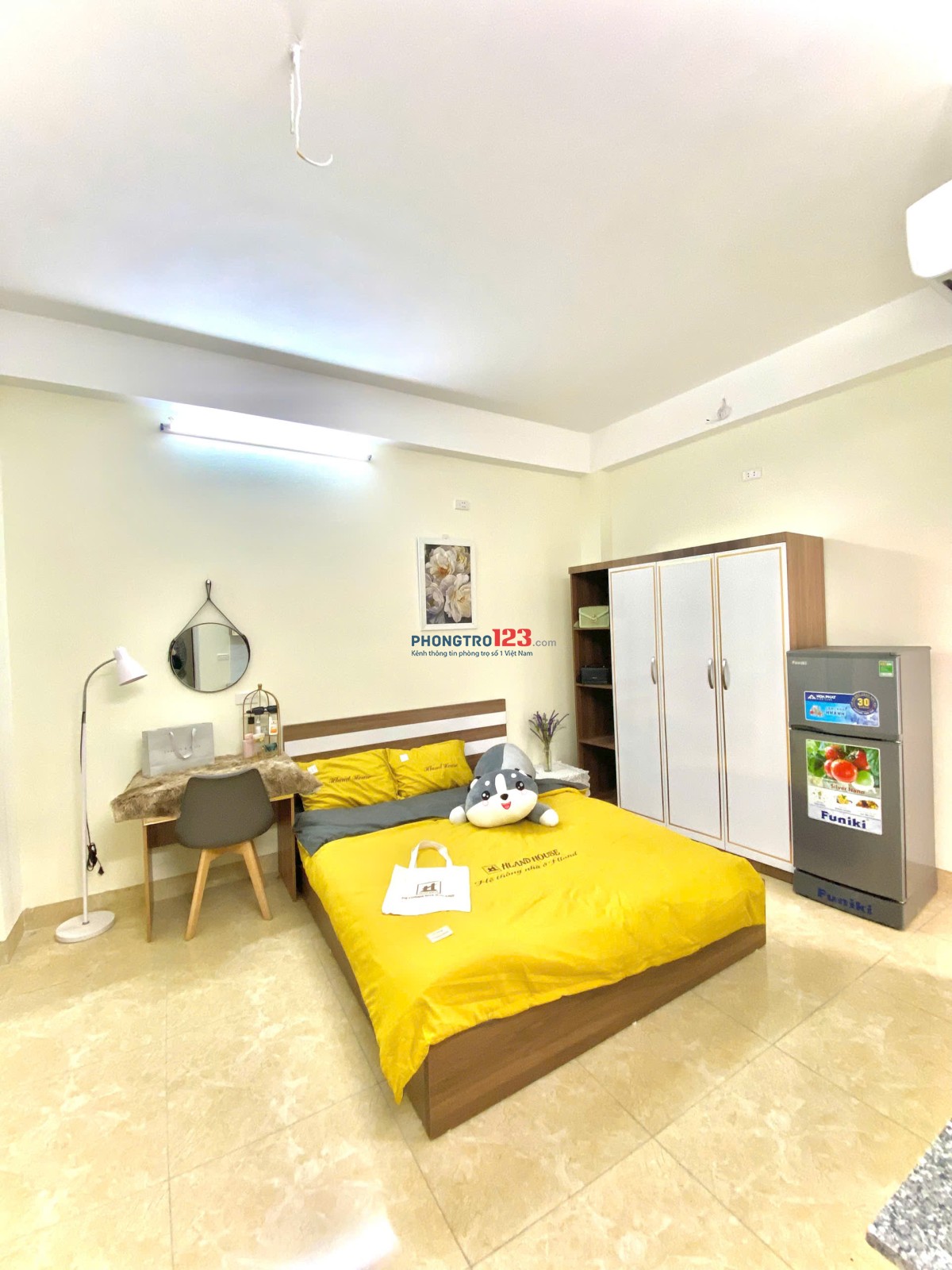 39 YÊN XÁ - STUDIO FULL NỘI THẤT - NGAY GẦN BỆNH VIỆN 103,HỒ VĂN QUÁN