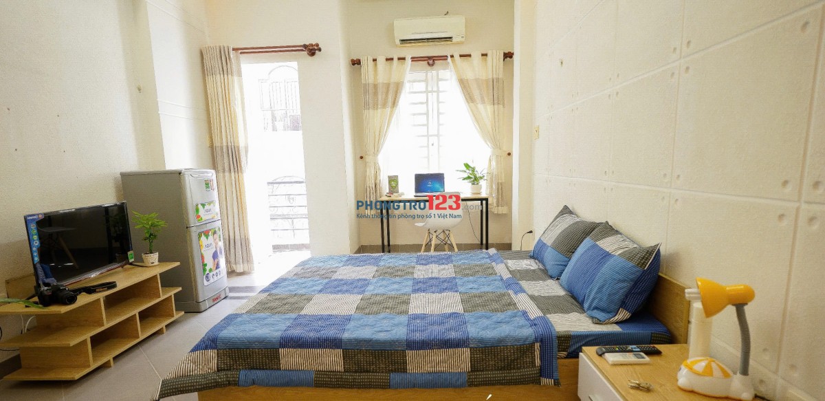 Vài bước chân đến Metro Văn Thánh, phòng đầy đủ tiện nghi