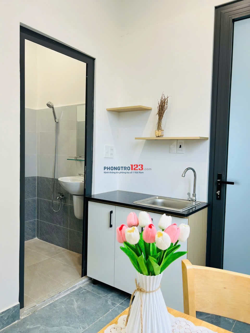 CHO THUÊ PHÒNG TRỌ - FULL NỘI THẤT – ĐƯỜNG THẠNH LỘC 27 ,GẦN ĐẠI HỌC NG