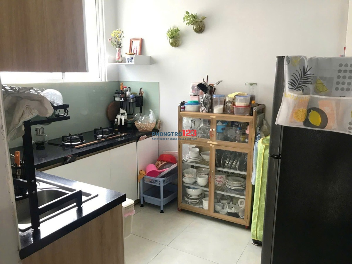 C/c Kỳ Đồng, Lầu 2, Trương Định, P9, Q3, 70m2, 2PN, Nội thất, 9tr5/tháng.