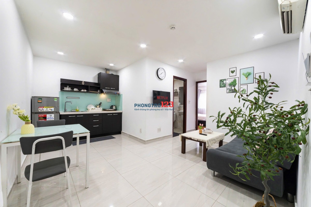 Căn Hộ 1 Phòng Ngủ – 1 Phòng Khách Cao Cấp Đường Cửu Long, P2, Tân Bình – Gần Sân Bay Tân Sơn Nhất